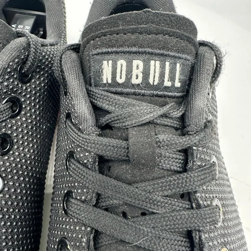 Nobull Gray Superfabric Outwork Rainbow Low Cut Trainer Sneaker Womens Size 7.5